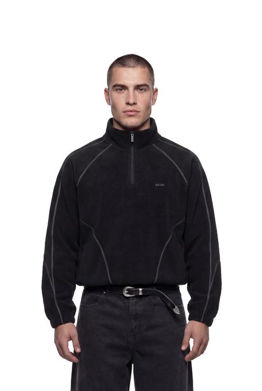 CC Synnefo Fleece Half-Zip Black