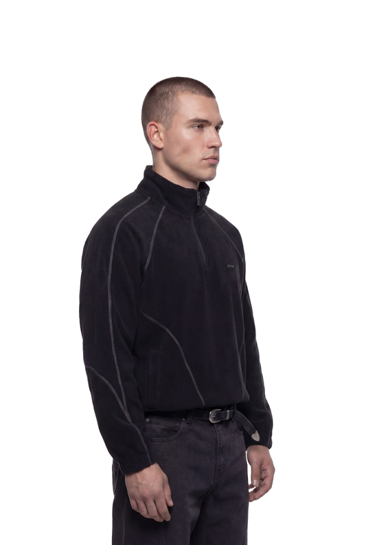 CC Synnefo Fleece Half-Zip Black