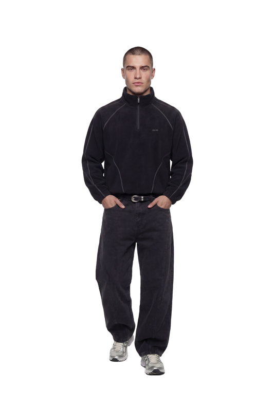 CC Synnefo Fleece Half-Zip Black