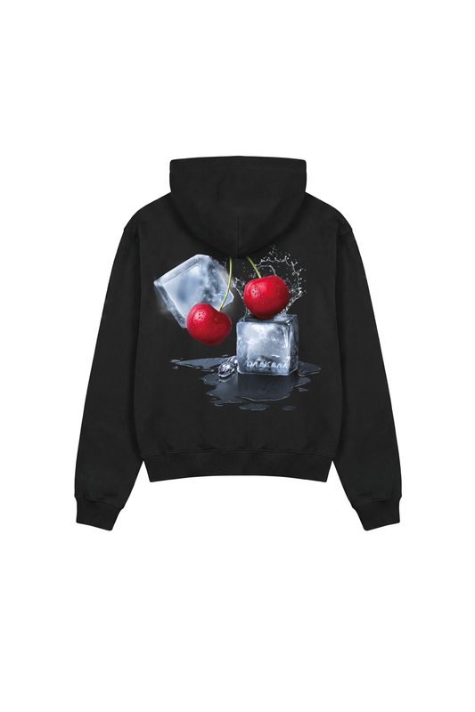 Neighbour's Cherries Hoodie Black