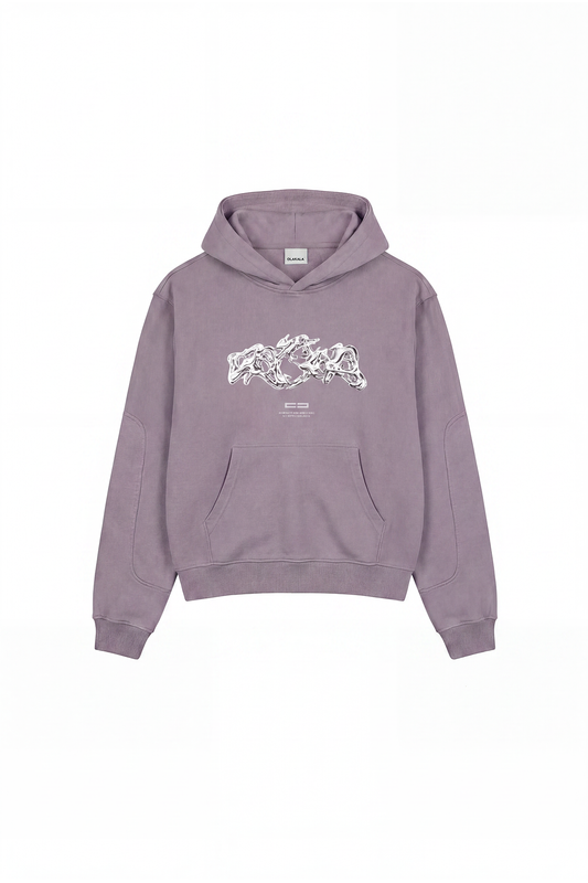 Greyzone Hoodie Lilac