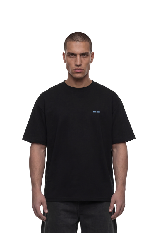Azzurro Angel T-Shirt Black