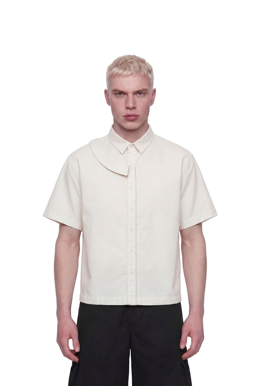 Deconstructed Short Sleeve Shirt