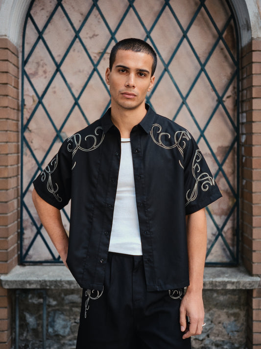 Ornament Shirt black