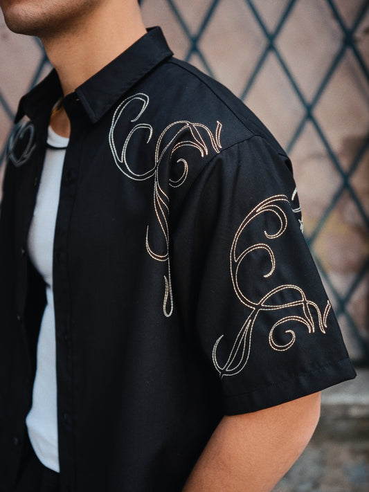 Ornament Shirt black