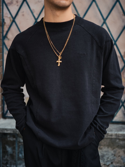 Rib Longsleeve black