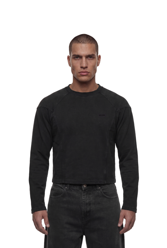 Rib Longsleeve black