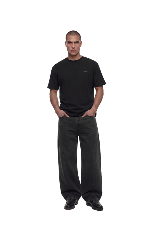 Azzurro Angel T-Shirt Black