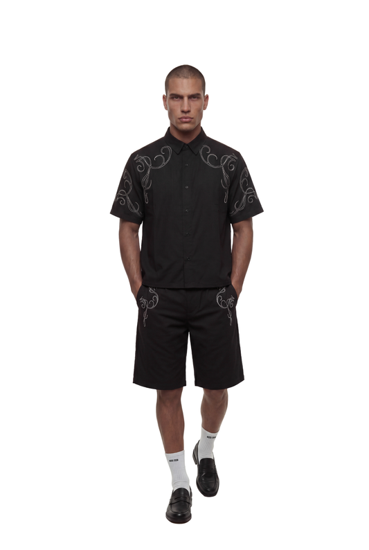 Ornament Shirt black