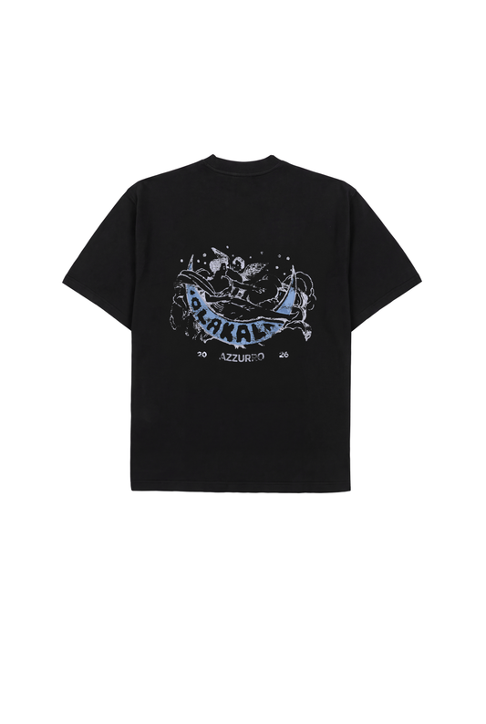 Azzurro Angel T-Shirt Black