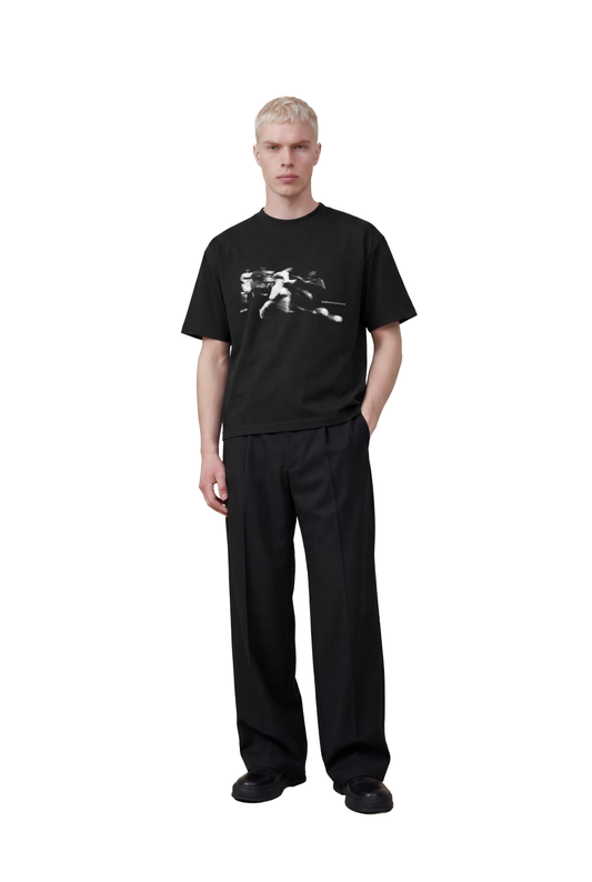 Football T-Shirt Black