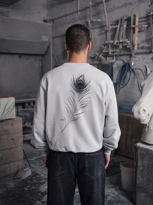 Plume Sweater Gray