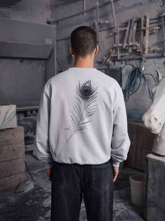 Plume Sweater Gray