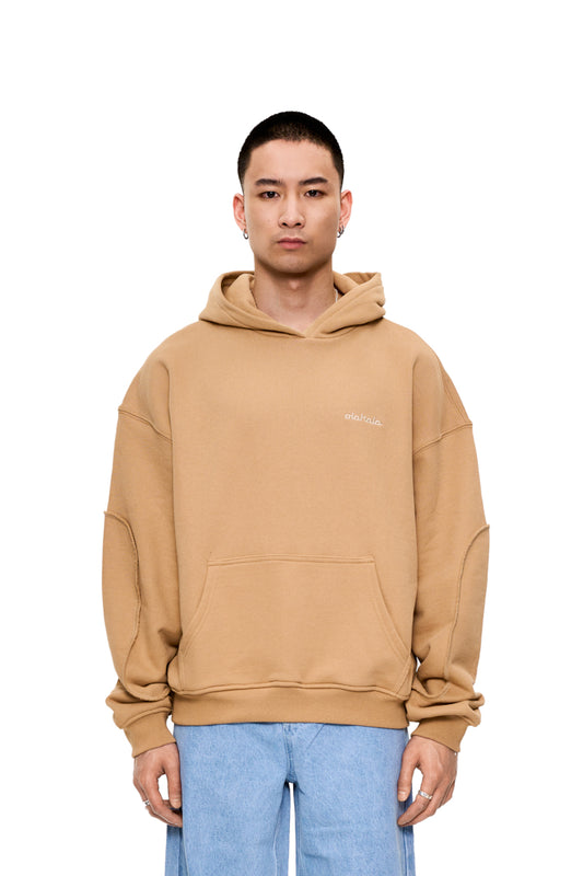 CC Mask Hoodie Beige 