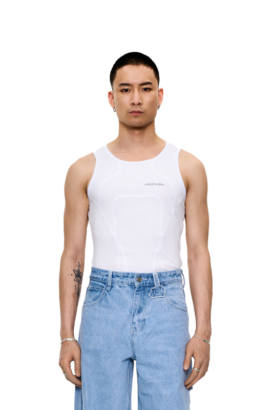CC Anatomy Tanktop White