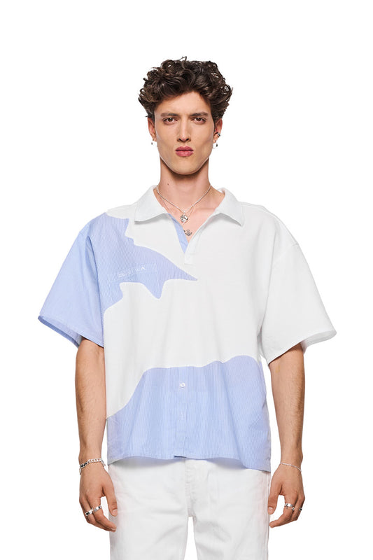 Synergy Glitched Polo Shirt 