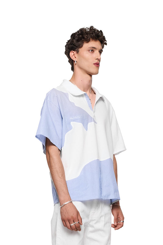 Synergy Glitched Polo Shirt