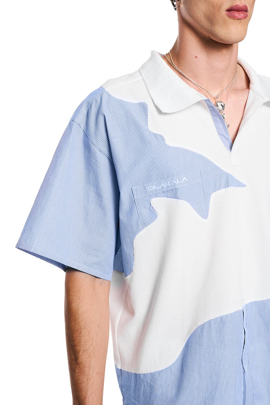 Synergy Glitched Polo Shirt 