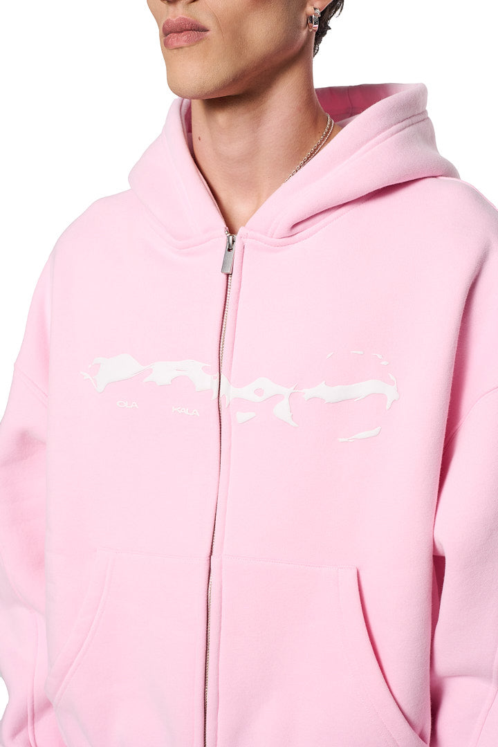 Elysium Zip Hoodie Pink