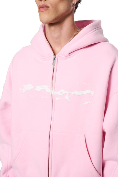 Elysium Zip Hoodie Pink