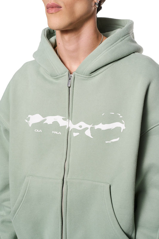 Elysium Zip Hoodie Mint