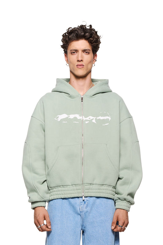 Elysium Zip Hoodie Mint 