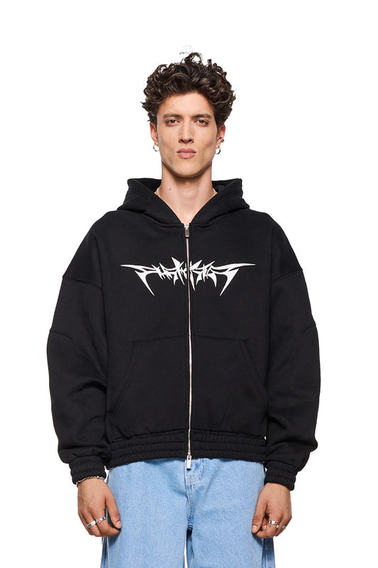 Isolation Zip Hoodie Black