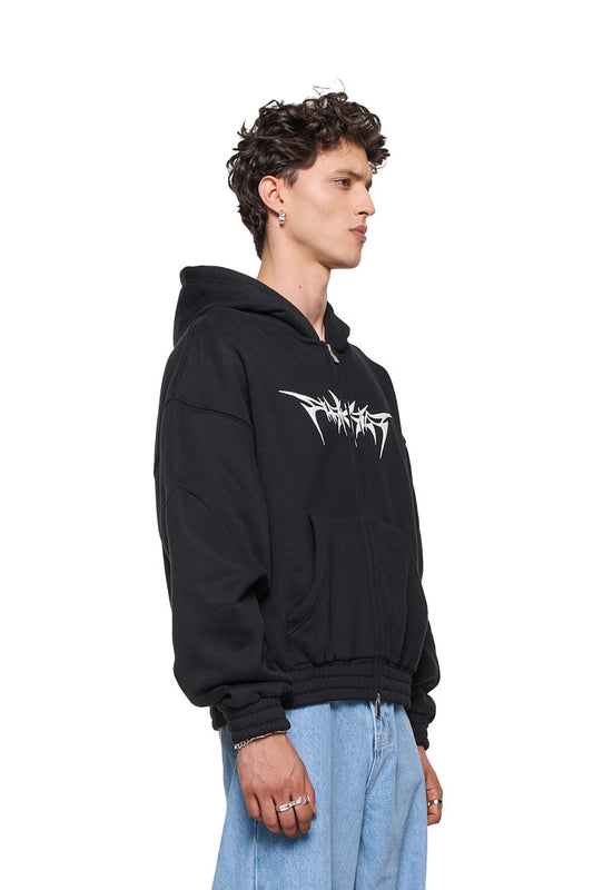 Isolation Zip Hoodie Black