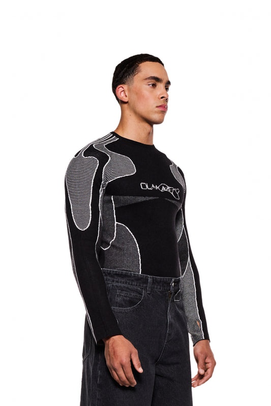 Synergy Anatomy Knit Tech-Top Black