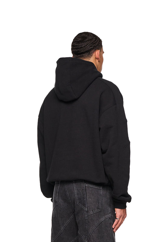 ALIEN INTEL Mask Hoodie Red