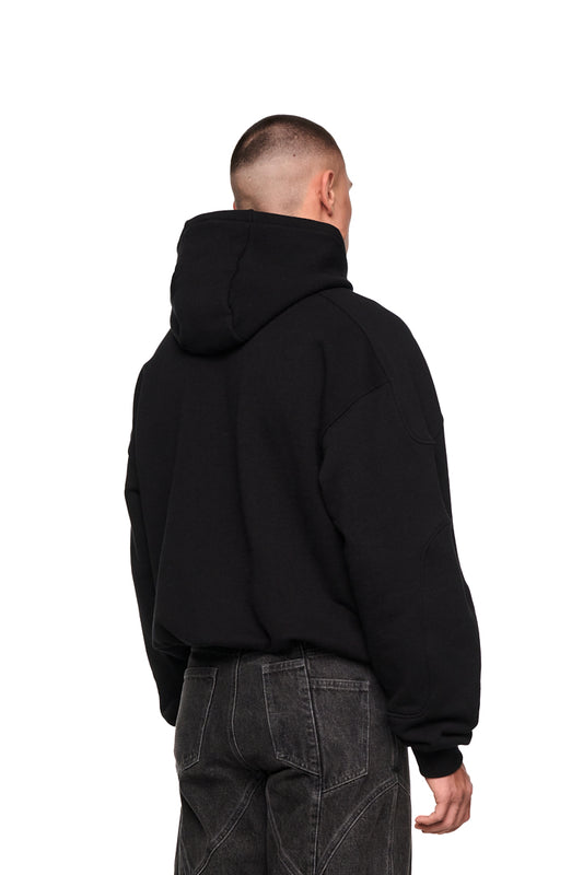 ALIEN INTEL Mask Hoodie Blue