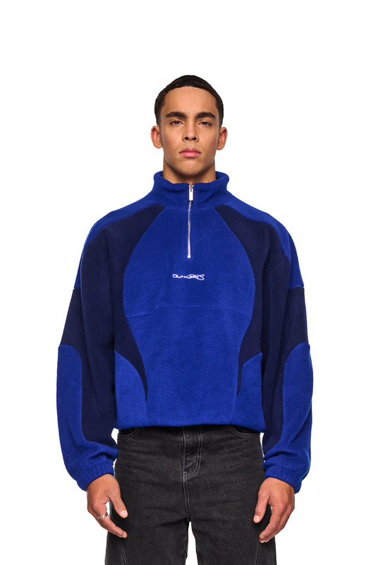 ALIEN INTEL Fleece Halfzip Blue