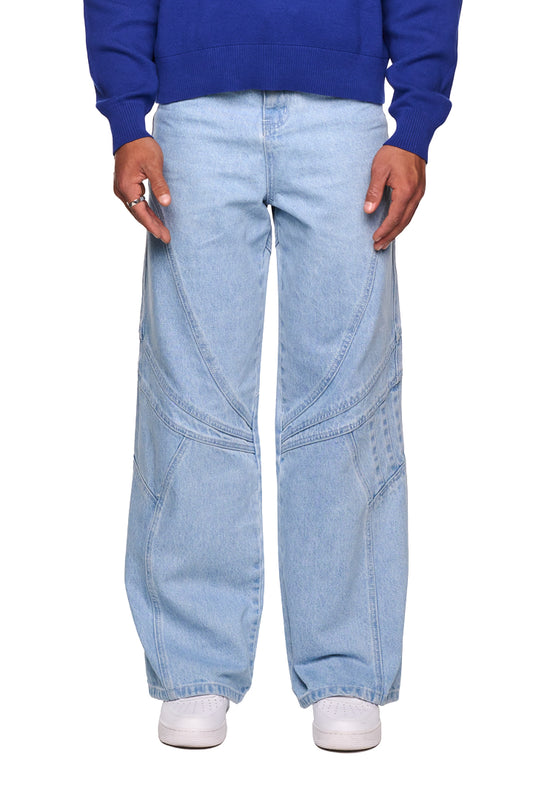 Alien Intel Blue Denim Pants 