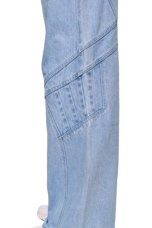 Alien Intel Blue Denim Pants