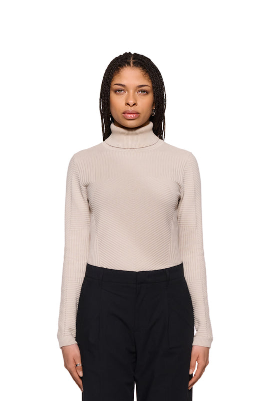 Anatomy Turtleneck Beige