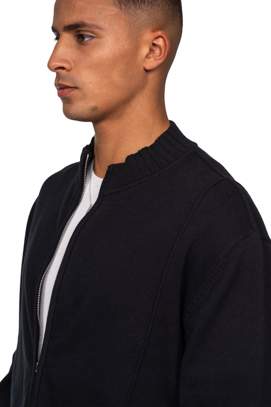 Summer Knit Jacket Black