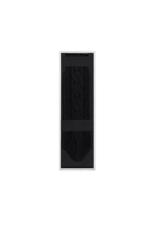 Knitted Tie black