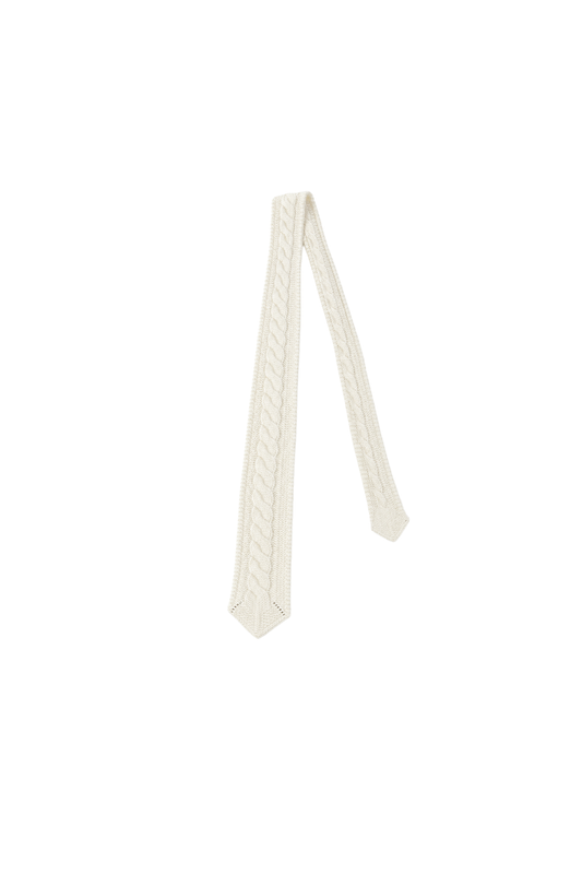 Knitted Tie beige