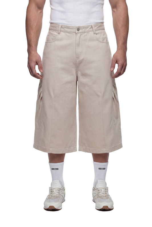 Decision shorts beige