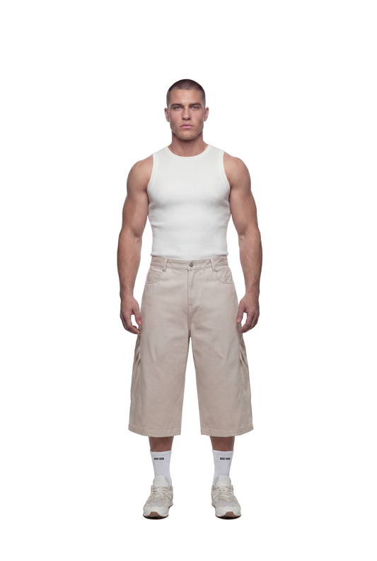 Decision shorts beige