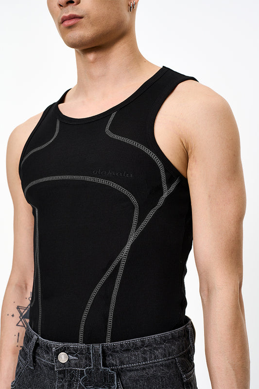 Summer Capsule Tank Top Black 