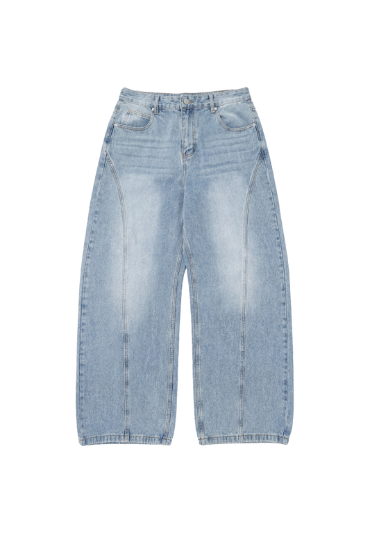 CC Core Denim Pants Loose Blue