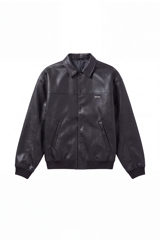 CC Leather Jacket Icon Black