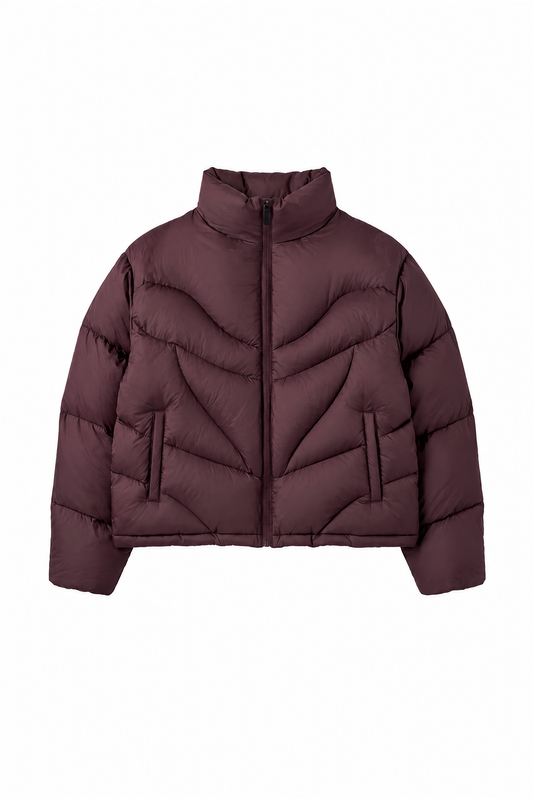ETER Puffer Jacket Plum