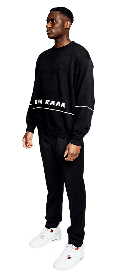 LOGO KNIT SWEATER