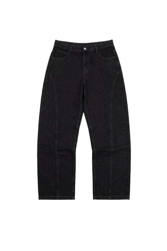 CC Core Denim Pants Black Regular Fit