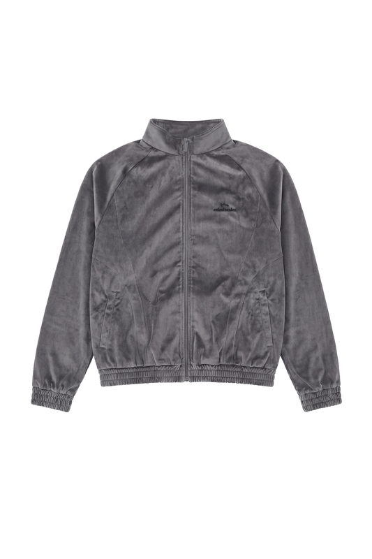 Sports Velour Jacket Gray