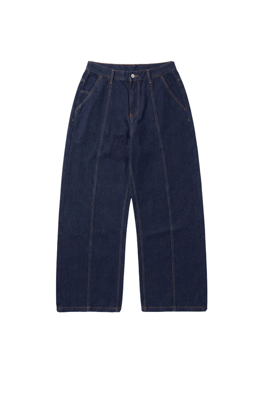 Raw Denim Pants Indigo