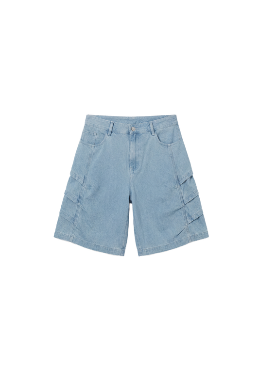 Echoes Jorts Blue