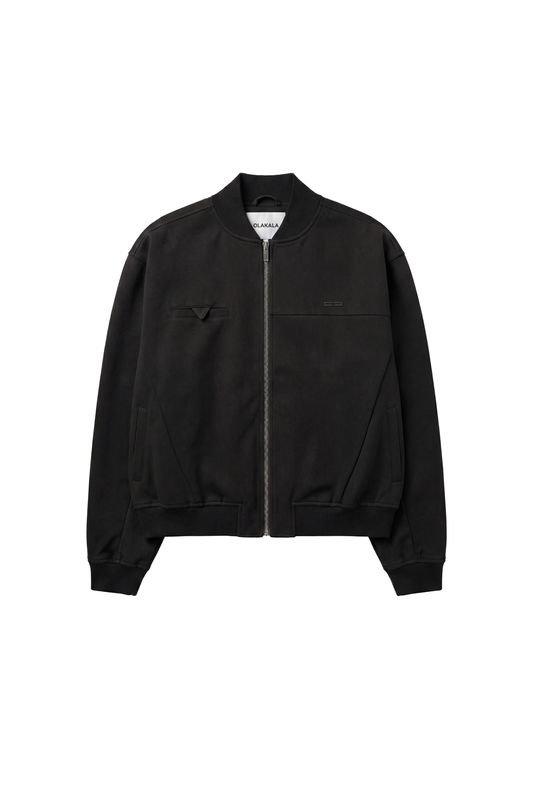 Exquisite Bomber Jacket Black